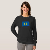 T-shirt Drapeau Higashine Japon (Devant entier)