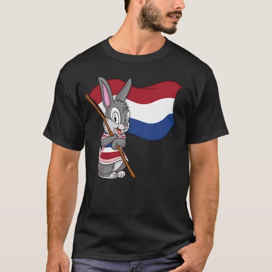 T-shirt Drapeau hollandais de Pays-Bas (Devant)