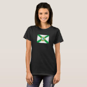 T-shirt Drapeau Hollywood Floride (Devant entier)