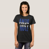 T-shirt Drapeau hondurien Ando Hule Slang Honduras (Devant entier)