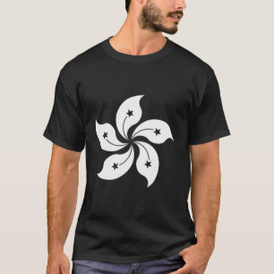 T-shirt Drapeau Hong Kong Kongese Drapeaux