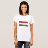 T-shirt Drapeau Hongrie (Devant entier)