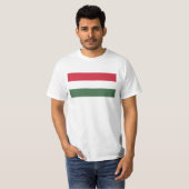 T-shirt Drapeau Hongrie (Devant entier)