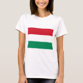 T-shirt Drapeau Hongrie (Devant)