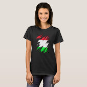 T-shirt Drapeau hongrois Hun (Devant entier)
