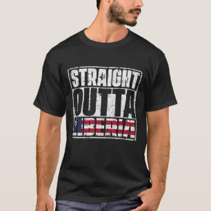 T-shirt Drapeau Hors Du Libéria