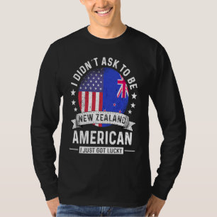 T-shirt Drapeau humoristique patriotique américain néo-zél