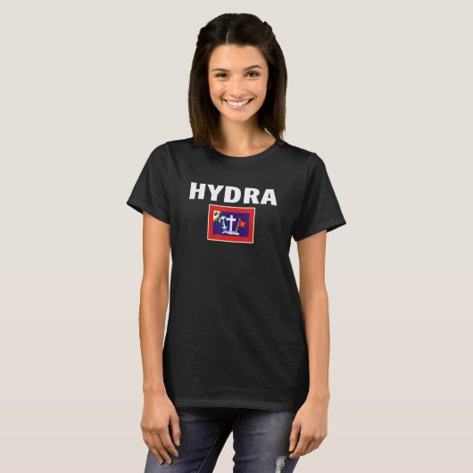T-shirt Drapeau Hydra Fiorté nationale (Devant entier)