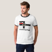T-shirt Drapeau impérial allemand de guerre (Devant entier)