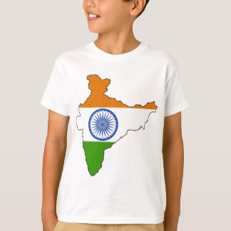 T-shirt Drapeau Inde