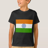 T-shirt Drapeau indien (Devant)