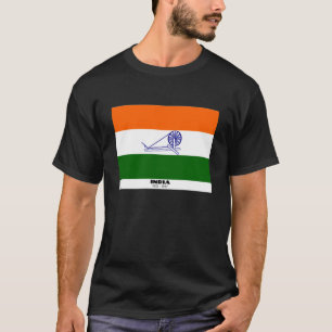 T-shirt Drapeau indien 1931 parfait ajustement connaître v