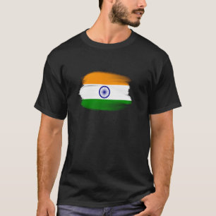 T-shirt Drapeau indien Cricket Cadeaux de vacances Cricket