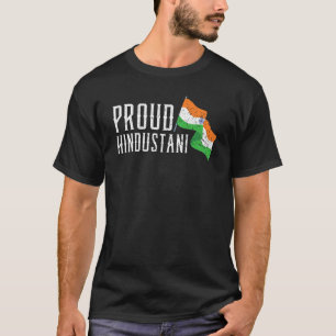 T-shirt Drapeau indien Hindustani, fête de la République i