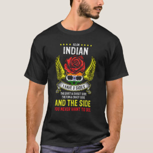 T-shirt Drapeau indien Patriotic Fière