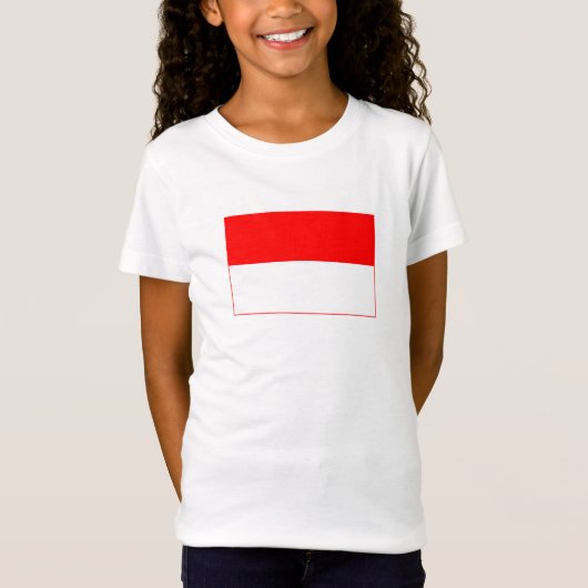 T-Shirt Drapeau Indonésie (Devant)
