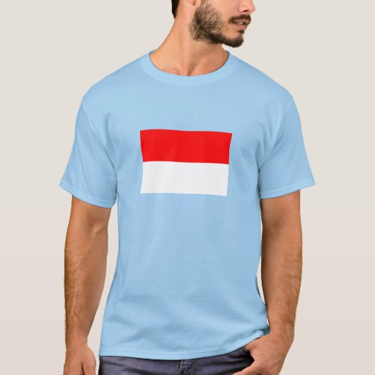 T-shirt Drapeau Indonésie (Devant)