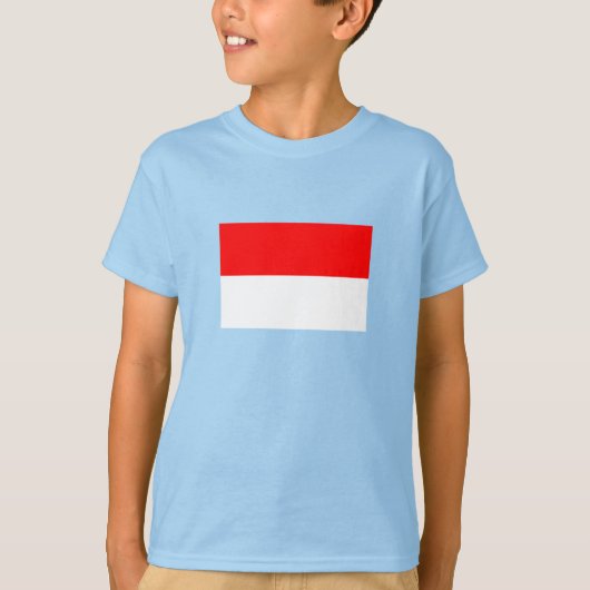 T-shirt Drapeau Indonésie (Devant)