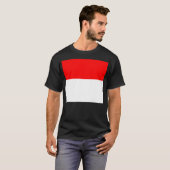 T-shirt Drapeau indonésien (Indonésie) (Devant entier)