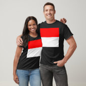 T-shirt Drapeau indonésien (Indonésie) (Unisexe)