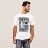 T-shirt Drapeau interarmées rouge (US00202B) (Devant entier)