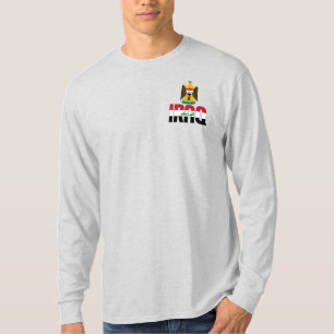 T-shirt Drapeau irakien et blason patriotique