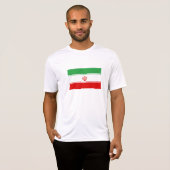 T-shirt Drapeau Iran (Devant entier)