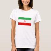 T-shirt Drapeau Iran (Devant)