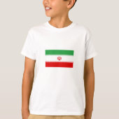 T-shirt Drapeau Iran (Devant)