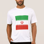 T-shirt Drapeau iranien (Devant)