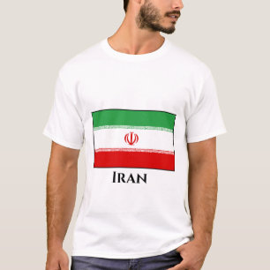 T-shirt Drapeau iranien