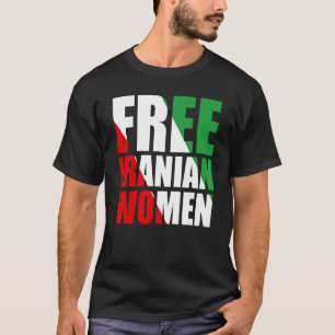 T-shirt Drapeau iranien libre