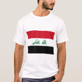 T-shirt Drapeau Iraq (Devant)