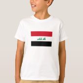 T-shirt Drapeau Iraq (Devant)