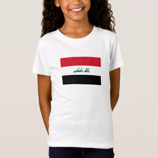 T-Shirt Drapeau Iraq (Devant)