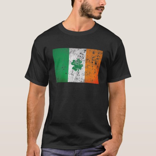 T-shirt Drapeau irlandais (Devant)