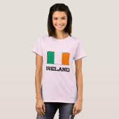 T-shirt Drapeau irlandais (Devant entier)