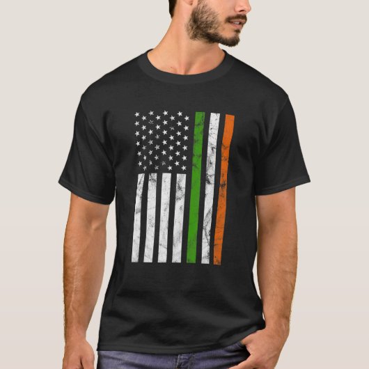 T-shirt Drapeau irlandais (Devant)