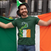 T-shirt Drapeau irlandais