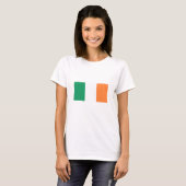 T-shirt Drapeau irlandais (Devant entier)