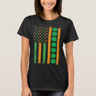 T-shirt Drapeau irlandais américain St Patrick's Day Pride