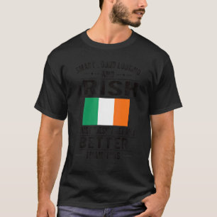 T-shirt Drapeau irlandais bon look Irlande irlandais racin