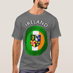 T-shirt Drapeau irlandais Clover Celtic Knot Irlande 1