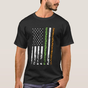 T-shirt Drapeau irlandais d'Amérique Irlande Drapeau irlan