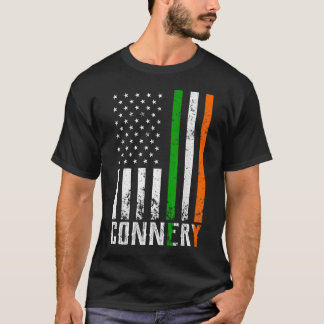 T-shirt Drapeau irlandais de la famille CONNERY