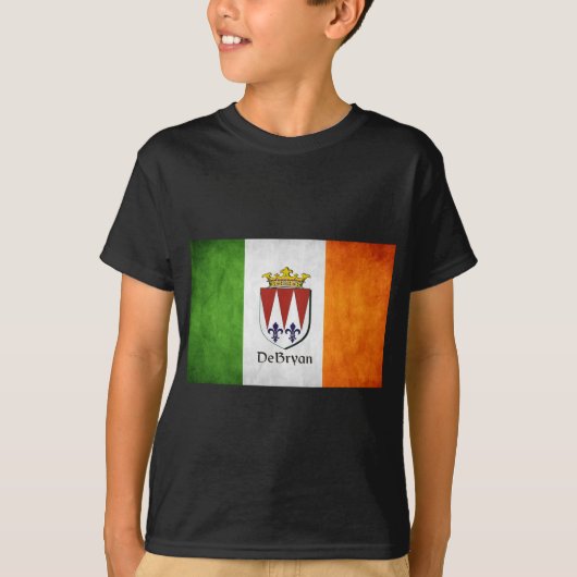 T-shirt Drapeau irlandais DeBryan (Devant)