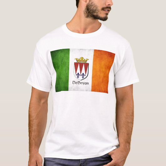T-shirt Drapeau irlandais DeBryan (Devant)