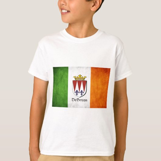 T-shirt Drapeau irlandais DeBryan (Devant)