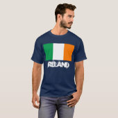 T-shirt Drapeau irlandais (Éire) (Devant entier)