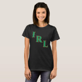 T-shirt Drapeau irlandais IRL (Devant entier)